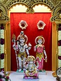 Bhagwan Shri Shankar, Shri Parvatiji and Shri Ganeshji
